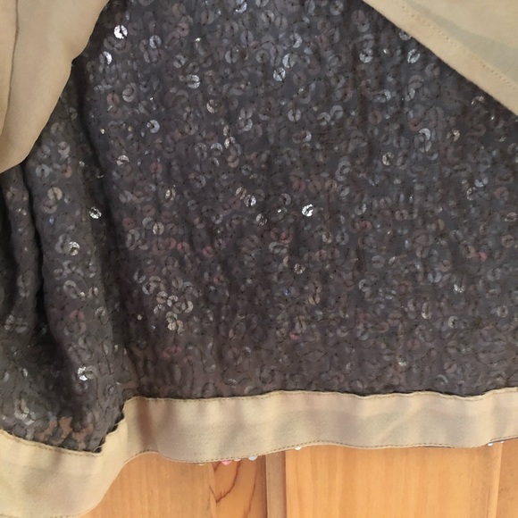 Vince for Bergdorf Goodman Gold Sequin Top - Picture 12 of 13